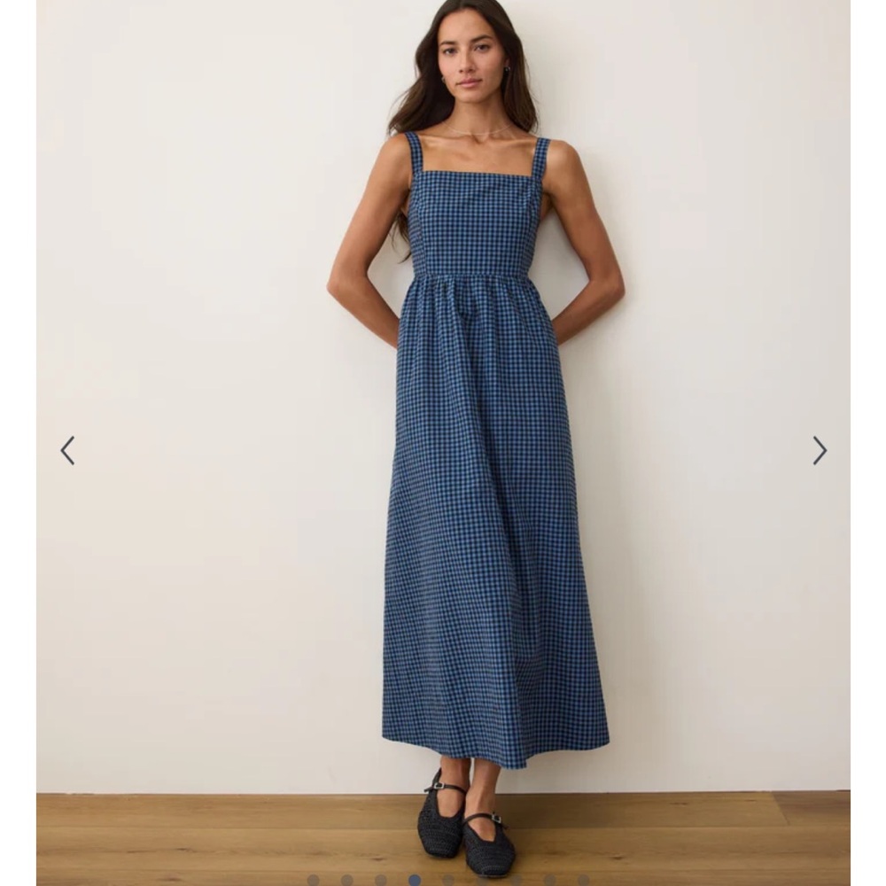 Marine Layer Demi Poplin Midi Dress — NWT